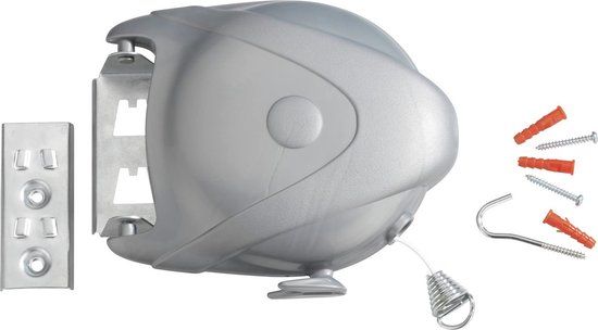 Wenko Waslijn Uittrekbaar Jumbo - 15m - Wit