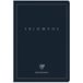 Clairefontaine 37170C Collectie Triomphe PLATINUM Genaaid Notitieboek Diepblauw - A4 21x29,7 cm - 96 Pagina's Effen - Ivoorkleurig Papier 90 g - Omslag Mat Gecoat Karton met Zilveropdruk