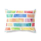 BonaMaison Willekeurig Patroon Decoratieve Kussensloop, Kussenhoezen Bank, Decoratieve Kussenhoesjes, Kussensloop; Sofa, Slaapkamer, Kantoor, Auto 45x60 Cm - Ontworpen en vervaardigd in Turkije