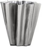 House Doctor Vaas Flood Geborsteld zilver 13cm
