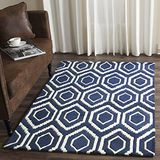 Safavieh Vloerkleed Essex wol Donkerblauw 152 x 244 cm