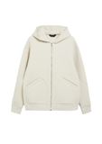 s.Oliver Casual scuba-jas met capuchon beige Herfst/Winter 2026 XL