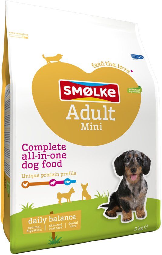 SMOLKE Adult Mini - Hondenvoer - 3 kg