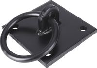 Wovar Aanlegring Zwart 100 x 100 mm | Per Stuk