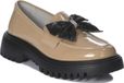 Artiker Chaussures Modèle 54C1661 en cuir naturel, couleur beige, avec 5 cm de hauteur de plateau