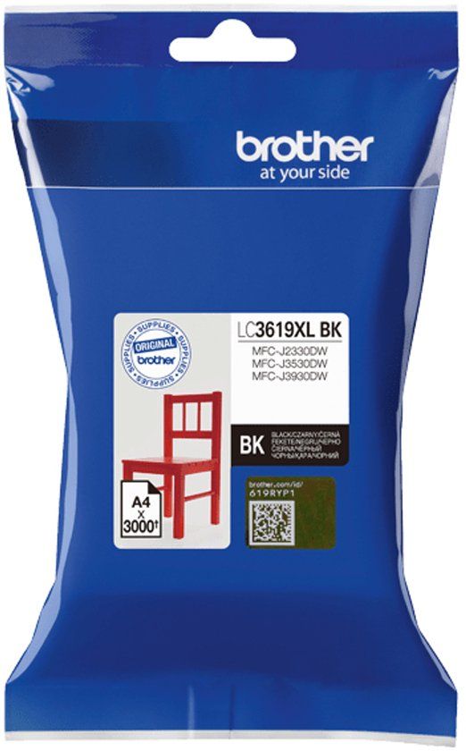 Brother LC-3619XLBK Zwart Origineel