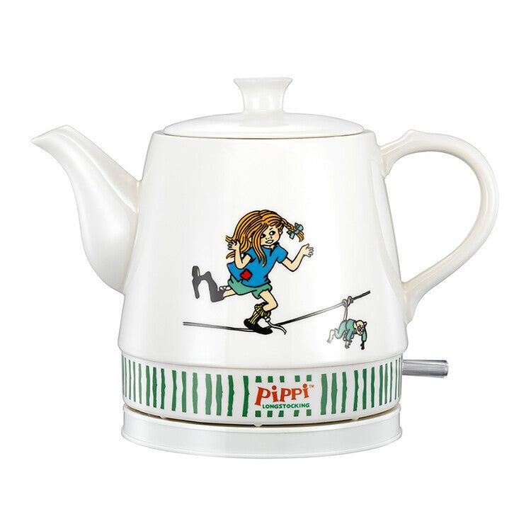 Pippi Circus Design Ceramic Kettle - 0.8L