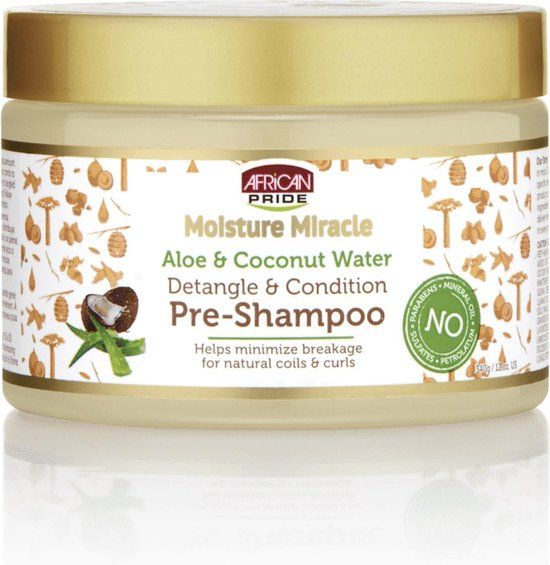 African Pride Moisture Miracle Pre-Shampoo 12 oz