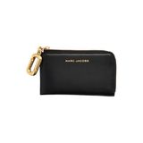 Marc Jacobs Leren Portemonnee Top Zip Multi Zwart