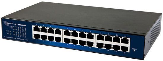 ALLNET ALL-SG8324M Managed L2 Gigabit Ethernet Network Switch