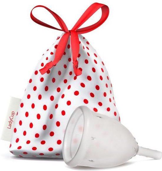 LadyCup Menstruatiecup Transparant - Maat S
