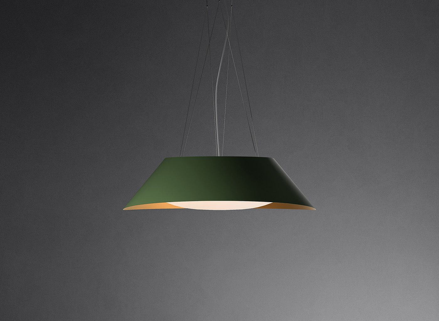 Falmec Vogue Eiland Afzuigkap - Groen - 600 m³/uur - LED