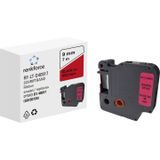 Renkforce RF-6027844 ruban d'étiqueteuse Noir sur rouge D1