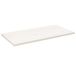 VidaXL Tafelblad rechthoekig 100x50x2,5 cm massief grenenhout wit