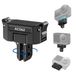 NEEWER AC062 Auto uitlijning mount compatibel met DJI Osmo Action 6 / Nano | 360° magnetische snelwisseling actiecamera-adapter montageaccessoires met 180° automatische uitlijning voor POV-opnames