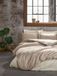 Nuit Des Rêves Bamboo Single Quilt Cover Set (135 x 200 cm), Mink Color
