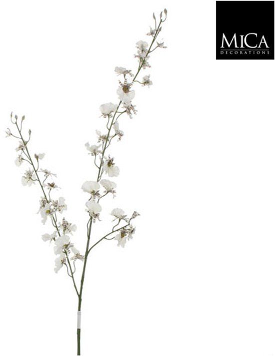 Mica Decorations Oncidium Kunstbloem - H78 cm - Crème