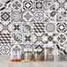 Stickers Carrelage Stickers Carrelage - Motif Carreaux De Ciment - 36 Stickers 15x15 Cm - Adhésif + Protection Mate