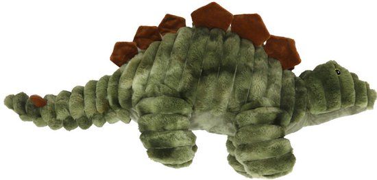 Boon Stegosaurus Corduroy Hond Knuffel Groen L