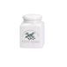 PORCELLANA Conserva Pot à poivre avec couvercle en nylon Noir 177 ml