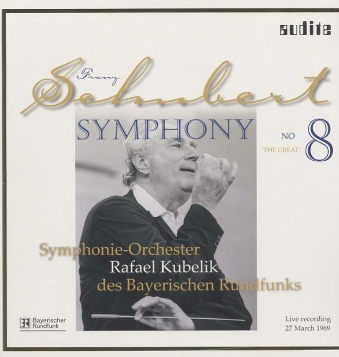 OUTHERE Rafael Kubelik & Sinfonieorchester Des Br - Schubert: Symphony No.8, D 944 'The Great' (2 LP)