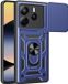 Techsuit Camshield Back Cover Blauw voor Xiaomi Redmi Note 14 4G