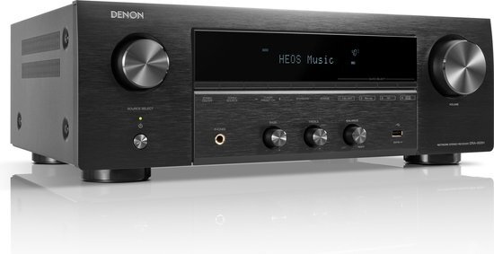 Denon - DRA-900H - AV Amplifier met 2.2 Kanalen, 175 Watt per Kanaal, HEOS&#174; Built-In en Bluetooth - Zwart
