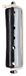 Fripac-Medis Permanente wikkelaar LW1K, kort, zak met 10 stuks, diameter 16 mm, zwart/grijs