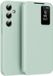 Techsuit Hoesje geschikt voor Samsung Galaxy S23 FE - SmartView Book Wallet Case - Groen