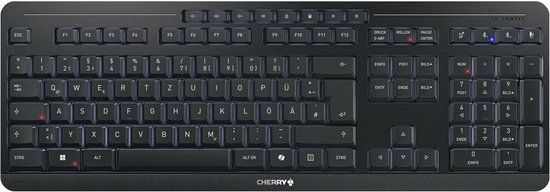 Cherry Stream Keyboard Ultimate Toetsenbord QWERTZ Duits Zwart