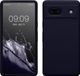 kwmobile hoesje geschikt voor Google Pixel 7a - Hoesje met siliconen coating - Smartphone case in deep ocean