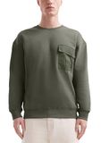 s.Oliver Q/S designed by Heren sweater Maat S Mannen Khaki