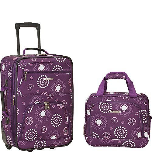 Rockland Fashion Softside Bagageset - Paars/Parel - Eén maat