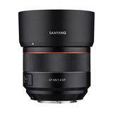 Samyang 85mm F1.4 Autofocus Lens for Canon EF Mount - Black