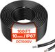 VEVOR 30,48m Zonne-Energiekabel 6mm²/10awg IP67 PV-Kabel Xlpe Koperen Verlengkabel