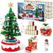 Adventskalender 2026 kerstboom bouwstenen bouwset met licht