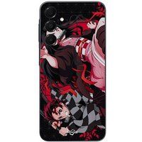 Maniacase Etui Samsung Galaxy A16 demonendoder tanjiro nezuko aanvalsgevecht