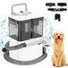 Nettoyeur de tapis - Aspirateur à eau compact - 450 W - 12 kPa puissance d'aspiration - Deux réservoirs d'eau - Convient aux tapis et canapés en tissu - Blanc