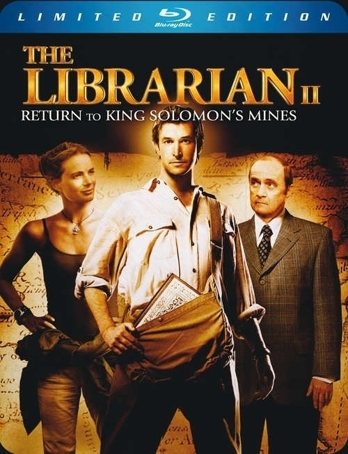 2entertain The Librarian 2 Return to King Solomons Mines steelbook