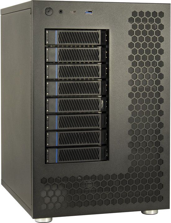 INTER-TECH IPC NAS-8 Gehaeuse fuer professionelle Netzwerkloesungen (88887392)