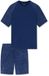 SCHIESSER Pyjama lang ' Modern Essentials ' navy