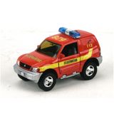Basic Duitse pull-back brandweerauto met geluid