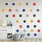 Homemania sticker, vinyl, meerkleurig