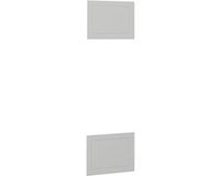 Vicco R-Line Keukenfront – 59.6 x 76.6 cm meubelfront voor de magnetronombouwkast Wit Landhuis