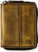 Greenburry Destressed Portemonnee RFID-bescherming Leer 10.5 cm - Unisex, Dames - Staand formaat - dirty yellow