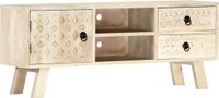 vidaXL Tv-meubel 110x30x44 cm massief mangohout