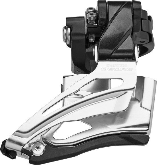 Shimano Deore FD-M6025-H Voorderailleur 2x10-Speed Down Swing Dual Pull 34,9 mm
