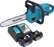 Makita DUC 307 RF2X3 accu-kettingzaag 18 V 30 cm borstelloos + 2x accu 3.0 Ah + lader