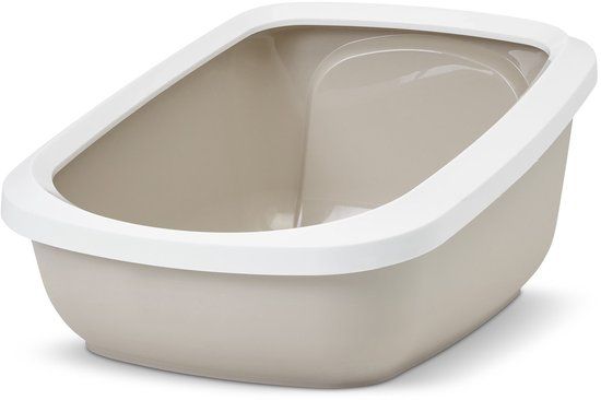 Savic Aseo Jumbo - Kattenbak - 67.5x48.5x29 cm Mokka