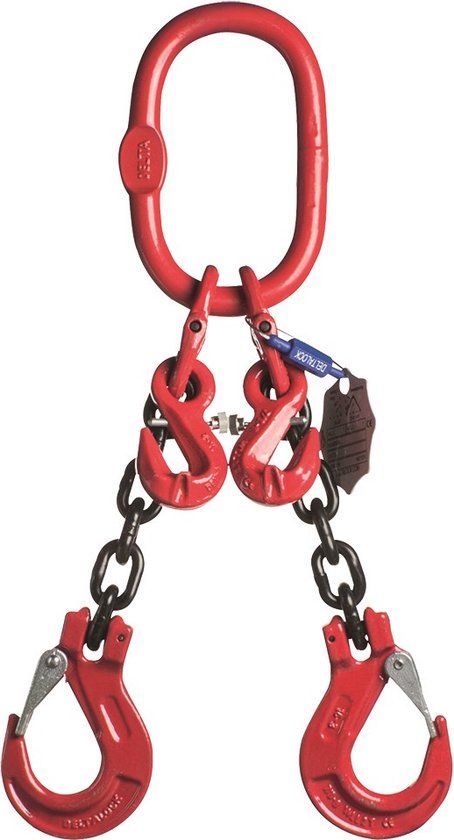 Deltalock DELTA Grade 80 – 2-sprong 8 mm x 1 meter – Klephaak en inkorthaak